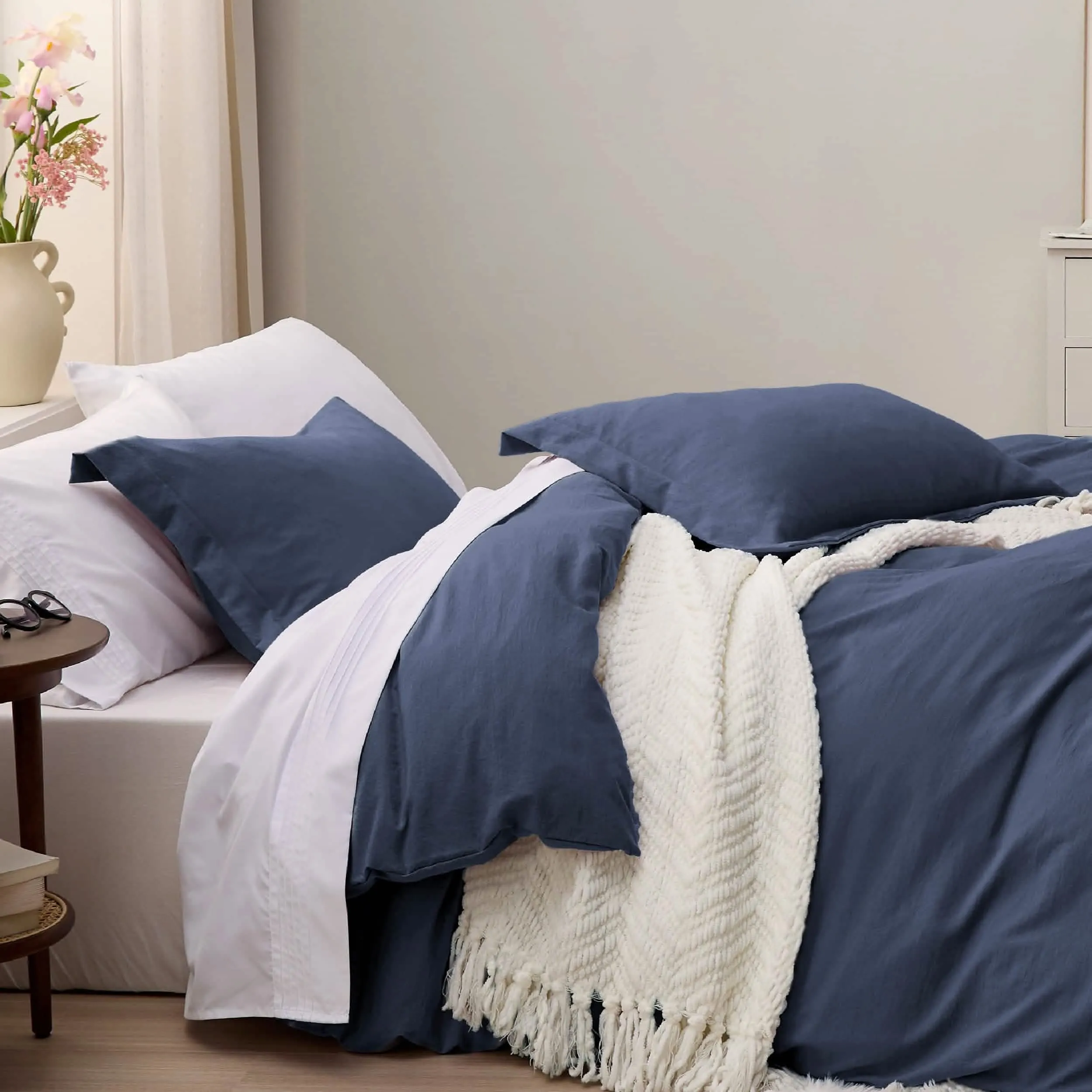 Ultra Soft Hypoallergenic Microfiber Duvet Cover Set