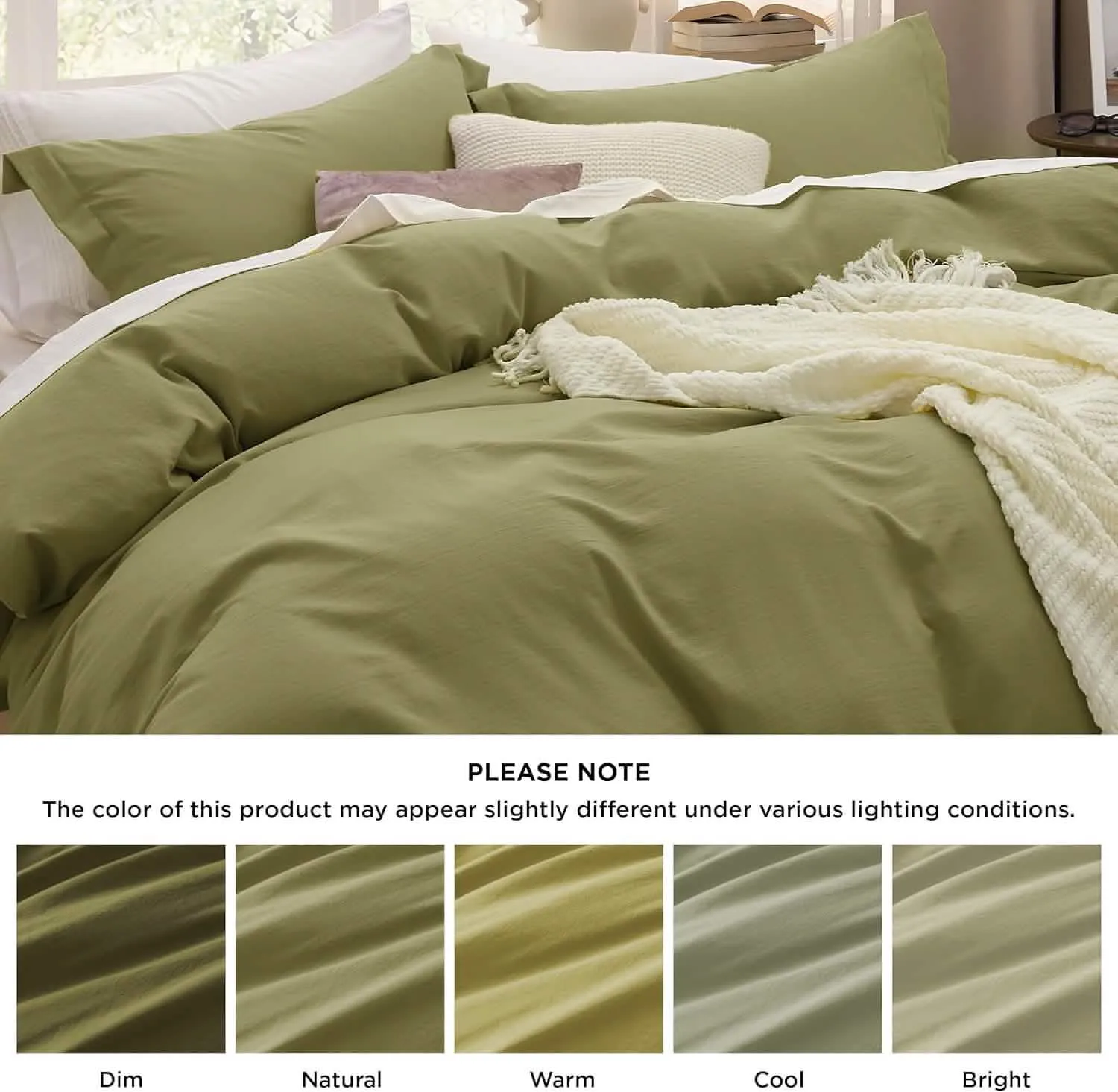 Ultra Soft Hypoallergenic Microfiber Duvet Cover Set