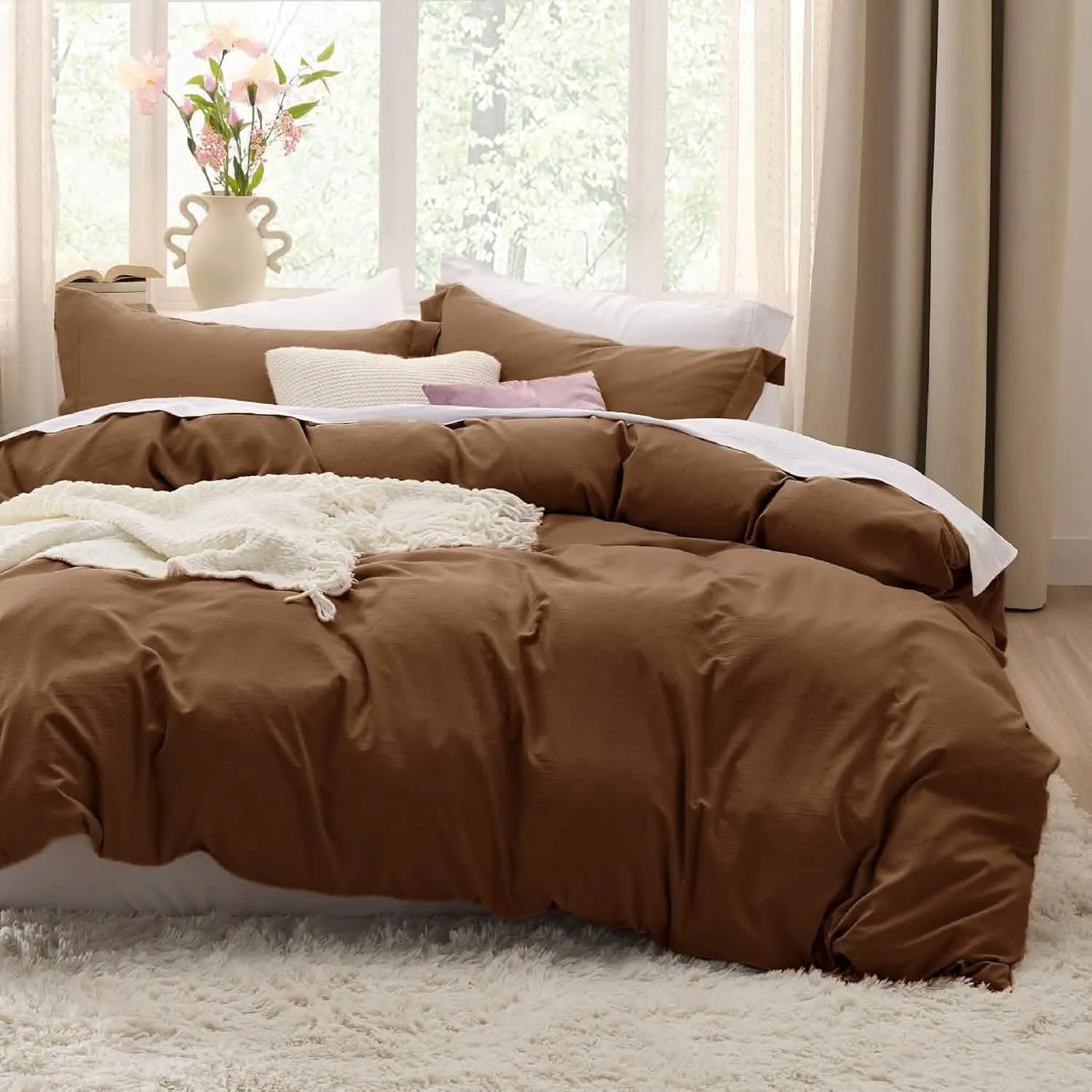 Ultra Soft Hypoallergenic Microfiber Duvet Cover Set