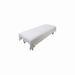 Velvet Bed Sheet White