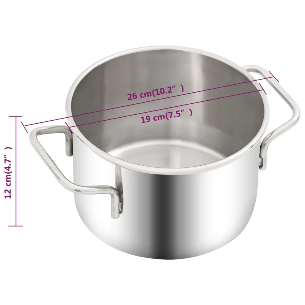 vidaXL Vacuum Chamber Stainless Steel 3.7 L