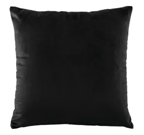 Vivid Coordinates Velvet European Pillowcase Black