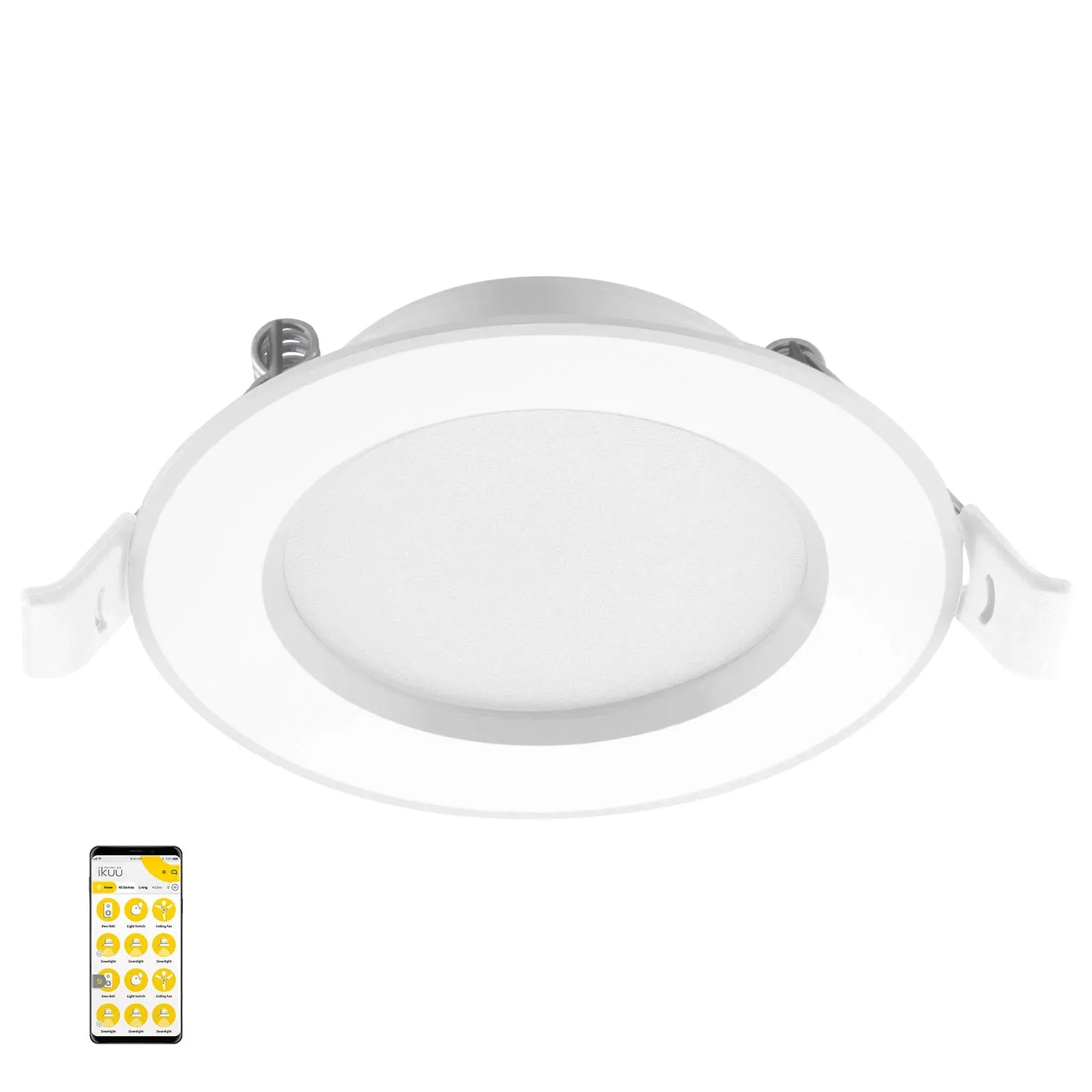 Walter 7W 70mm Ikuü Smart Wi-Fi CCT LED Downlight