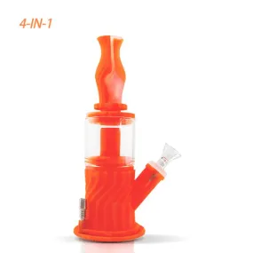 Waxmaid | 4 in 1 Double Perc Waterpipe