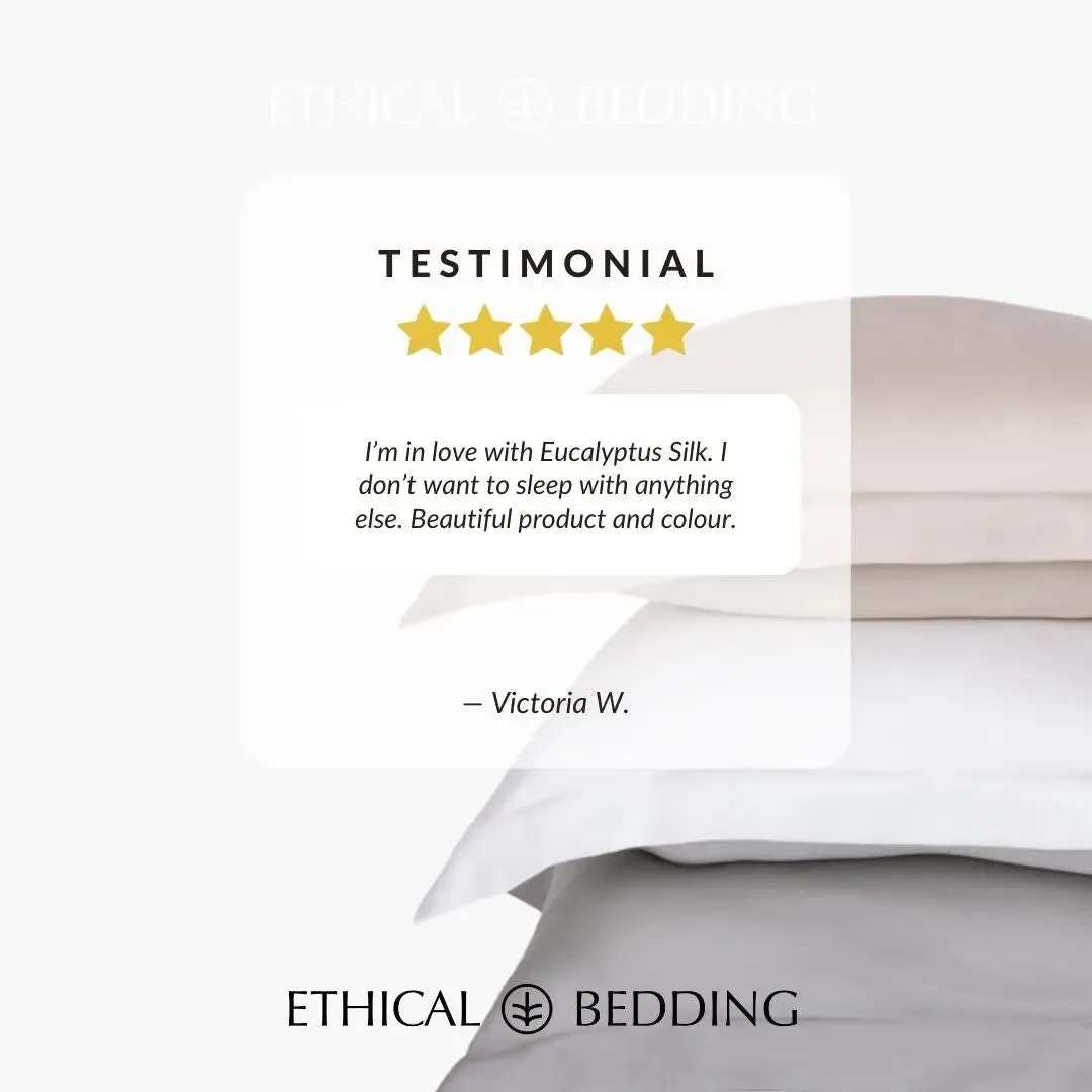 Wheat Eucalyptus Silk Bed Sheet Set