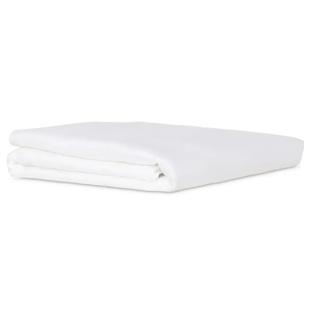 White Eucalyptus Silk Fitted Sheet