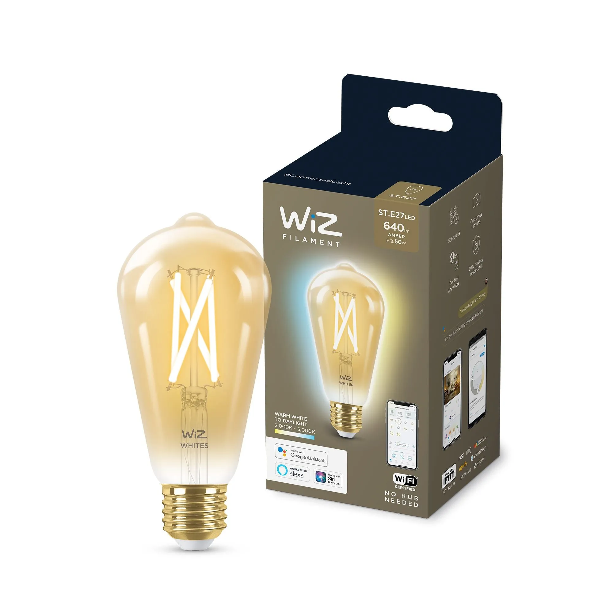 Wiz Connct C37e14 Rgb Wifi Ble